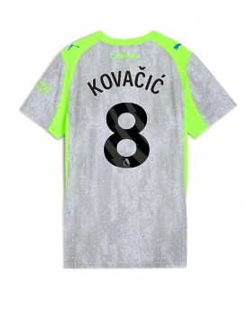 Billige Fotballdrakt Manchester City Mateo Kovacic #8 Replika Tredjedrakt Dame 2025-26 Kortermet Billige Fotballdrakt Manchester City Mateo Kovacic #8 Replika Tredjedrakt Dame 2025-26 Kortermet
